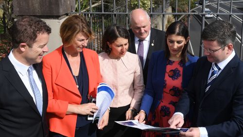 NSW Premier Gladys Berejilkian confirmed the government will go ahead with the first stage of the F6 extension. (AAP)