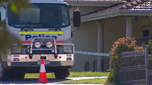 Police attended the home after a man presented to a regional station.