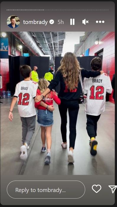 Tom Brady shares sweet photo of ex Gisele Bündchen and their kids as he announces final retirement from NFL.