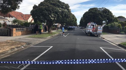 Police continue to investigate the circumstances surrounding the death. (Neary Ty, 9NEWS)
