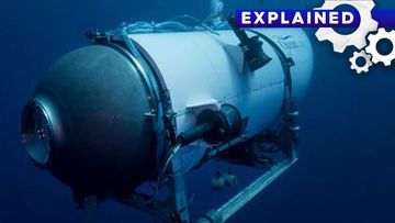 The Titan submersible.
