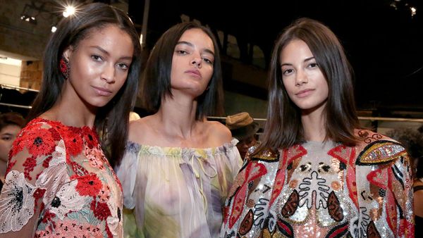 If there's a group of women who know the benefits of dry hair shampoo it's models. Image: Getty.