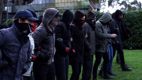 Anarchists go up against far-right groups. (Stan)