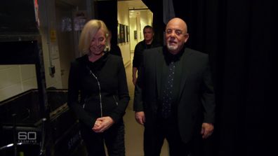 Liz Hayes joined Billy Joel backstage before one of his shows at New York's Madison Square Garden.