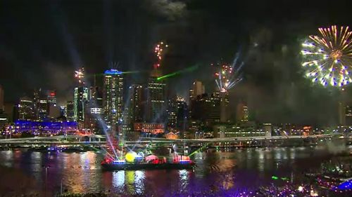 The event includes a pyrotechnic display. (9NEWS)