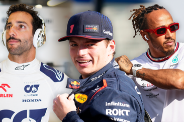 F1 driver ratings - Daniel Ricciardo, Max Verstappen, Lewis Hamilton.