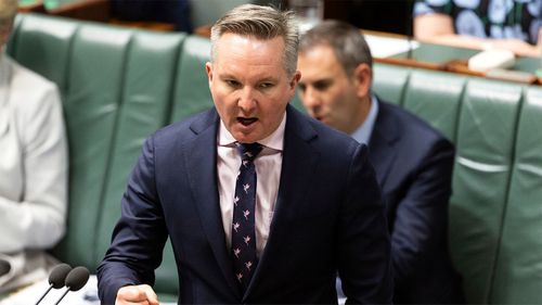 Minister for Climate Change and Energy Chris Bowen during Question Time