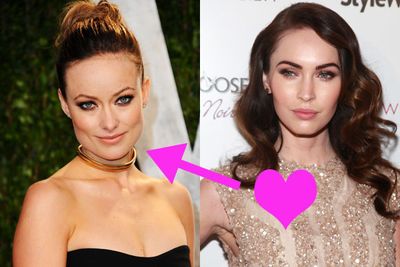 Olivia Wilde's definitely hot, but we're not sure we'd go this far… ! A few years ago Megan Fox said of the actress: “Olivia Wilde is so sexy she makes me want to strangle a mountain ox with my bare hands". Now <i>that's</i> a crush.