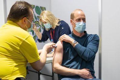 Prince William received his first dose of the COVID-19 vaccine. To all those working on the vaccine rollout - thank you for everything you've done and continue to do.