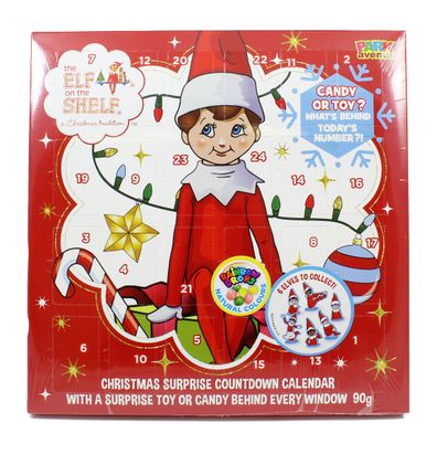 K Mart elf on a shelf advent calendar