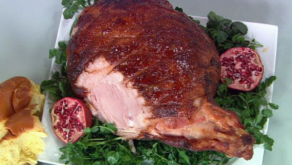 Baked Christmas ham