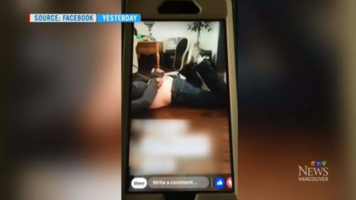 The mother said this compelled her to plot the man's capture, luring him to her home where she and the girl's stepfather proceeded to restrain and interrogate him. (Facebook/CTV)