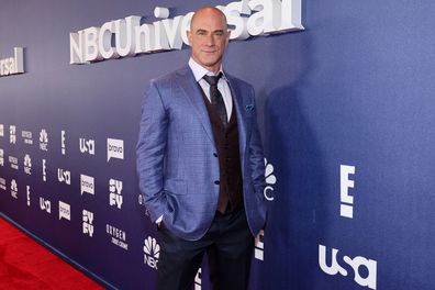 Christopher Meloni arrives at the NBC Entertainment's 2022/23 New Season Press Junket in New York City on May 16, 2022.