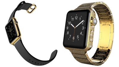 Blinged-out Apple watches