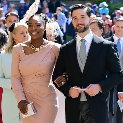 Serena Williams and Alexis Ohanian