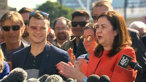 Premier Annastacia Palaszczuk says Horn should be "Queenslander of the Year".