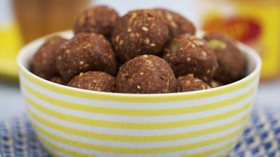 17.)&nbsp;<a href="https://kitchen.nine.com.au/2017/08/16/15/16/will-and-steves-peanut-butter-and-toasted-coconut-protein-balls" target="_top">Will and Steve's peanut butter and toasted coconut protein balls</a>