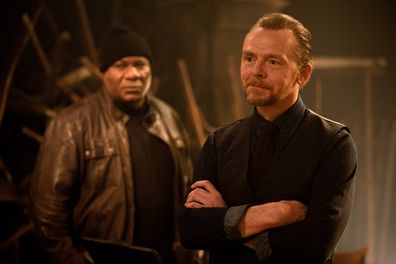 Simon Pegg and Ving Rhames  in Mission: Impossible Dead Reckoning Part One from Paramount Pictures and Skydance.