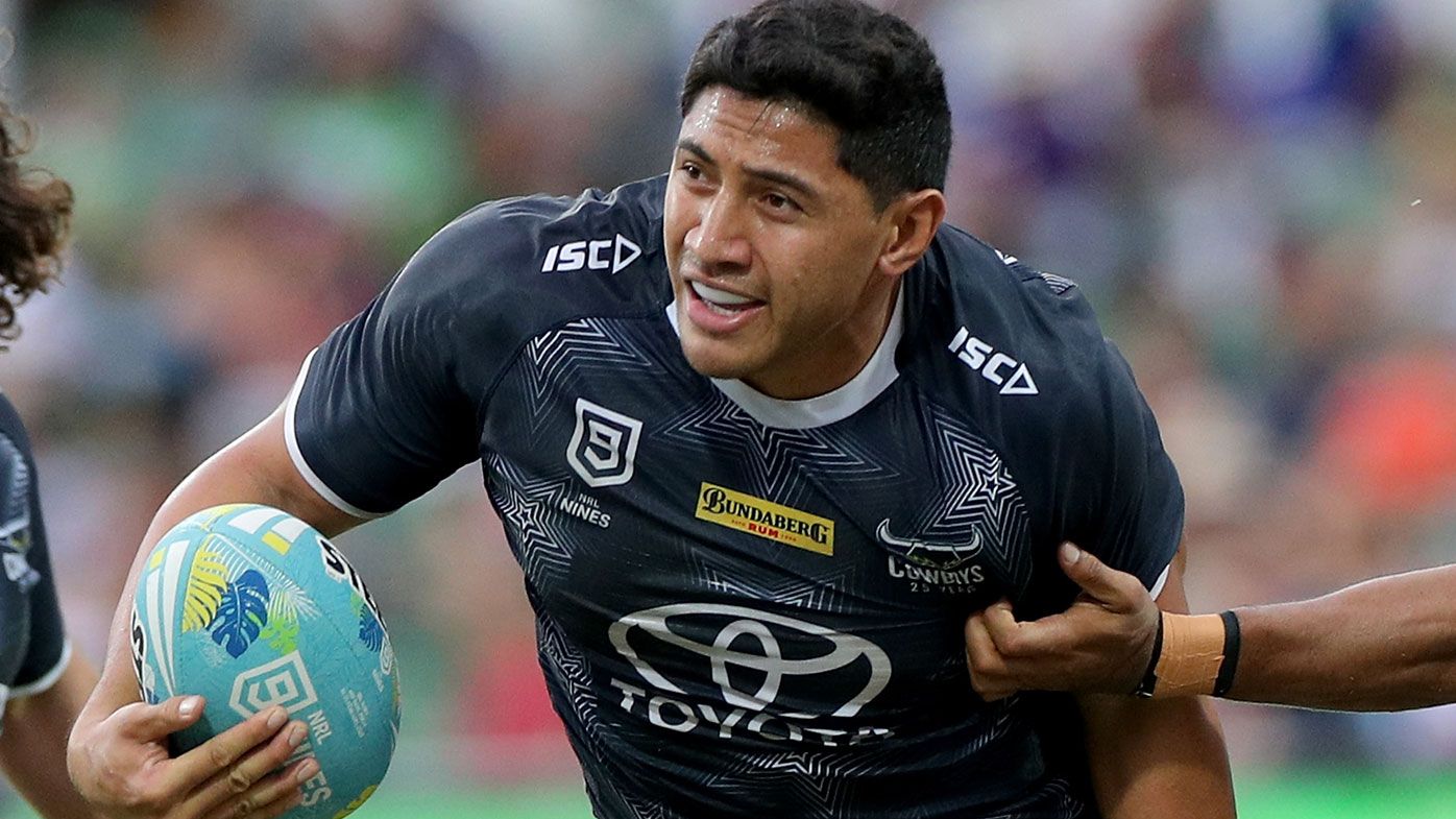 Jason Taumalolo of the Cowboys in action 