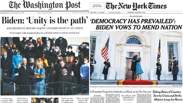 In Pictures: How the world's newspapers hailed the new President