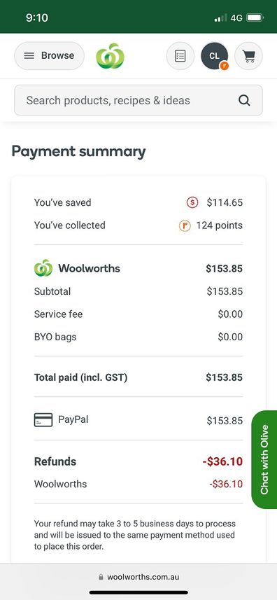 Woolworths savings Everyday Reward