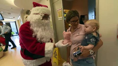 Queensland Police Children's Hospital toy run