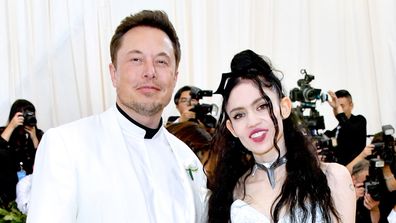 Elon Musk, Grimes, baby