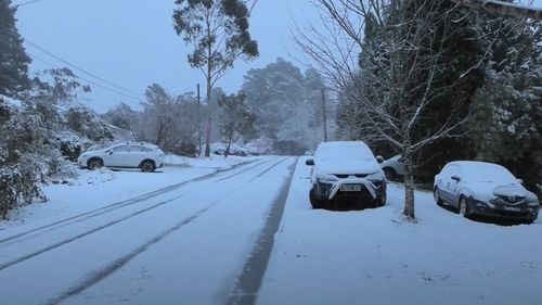 Blackheath in NSW this morning. 