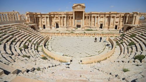 The Roman theatre in Palmyra, which ISIL used as an execution ground. (AAP)