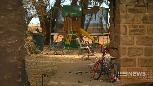 Thieves have targeted fire-damaged properties. (9NEWS)