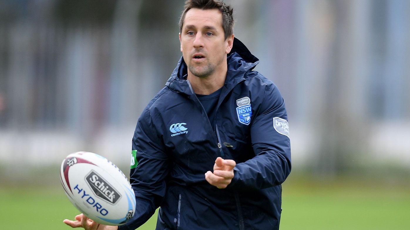 Mitchell Pearce trains with NSW