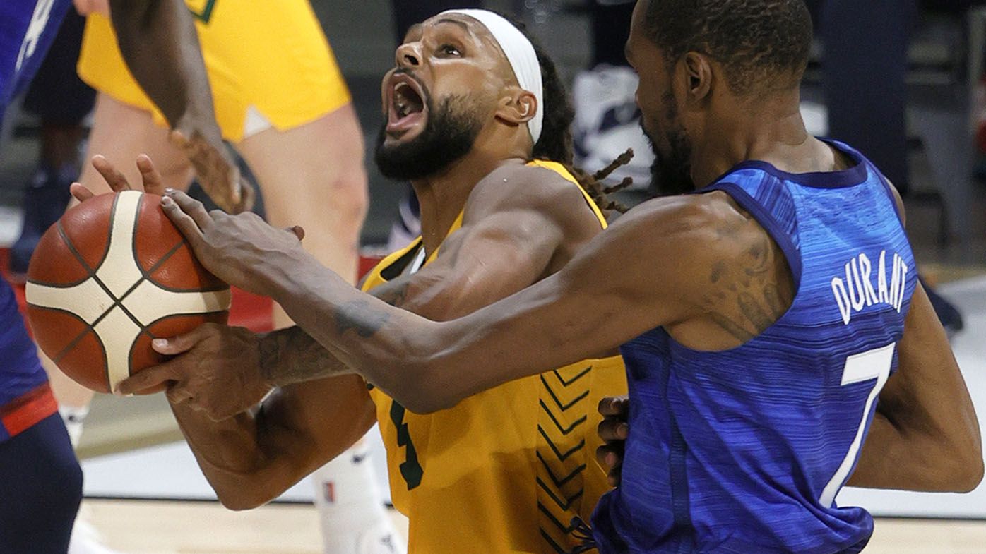 Australian Boomers Beat Usa Olympic Basketball Warm Up Game In Las Vegas