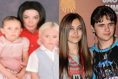 The prize for the weirdest celebrity upbringing has to go to Paris and Prince Jackson, offspring of the Prince of Pop. How creepy is this family photo? These days the Jackson kids and their little brother Blanket live with their grandmother Katherine. Teenager Paris is a budding actor who recently scored her first feature film role.