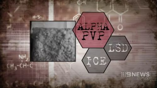 Flakka is scientifically known as Alpha PVP. (9NEWS)