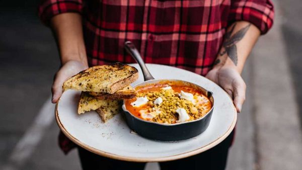 Axil Coffee Roasters baked eggs