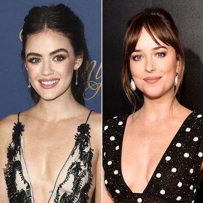 Lucy Hale and Dakota Johnson