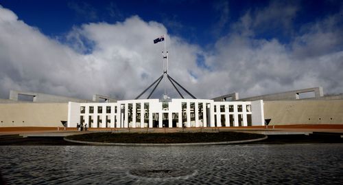 Parliament House on Capital Hill in Canberra
