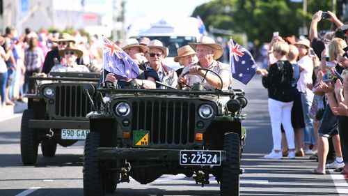 The RSL will also be asking non-veterans to pin medals to their right chest instead of the left so they cannot be confused with actual servicemen and women. (AAP)