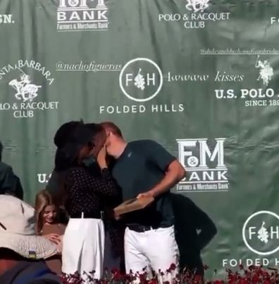 Meghan and Harry polo