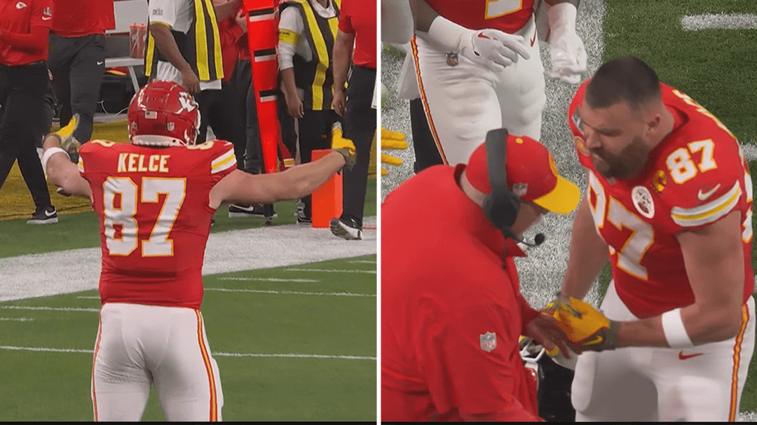 'That's not what it is': Travis Kelce defends 'disgraceful' Super Bowl altercation with head coach