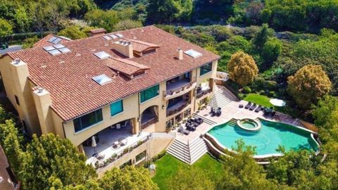Stevie Wonder celebrity home Bel Air Los Angeles California real estate property 