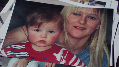 Toddler Jaidyn Leskie with his mother Bilynda Murphy.