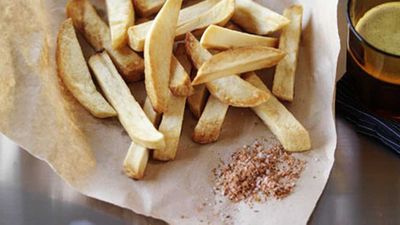 Recipe: <a href="http://kitchen.nine.com.au/2016/05/17/10/29/chips-with-smoked-cumin-salt-and-aoli" target="_top">Chips with smoked cumin salt and a&iuml;oli</a>