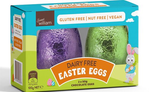 A dairy-free Easter egg, which was also sold at Aldi stores.