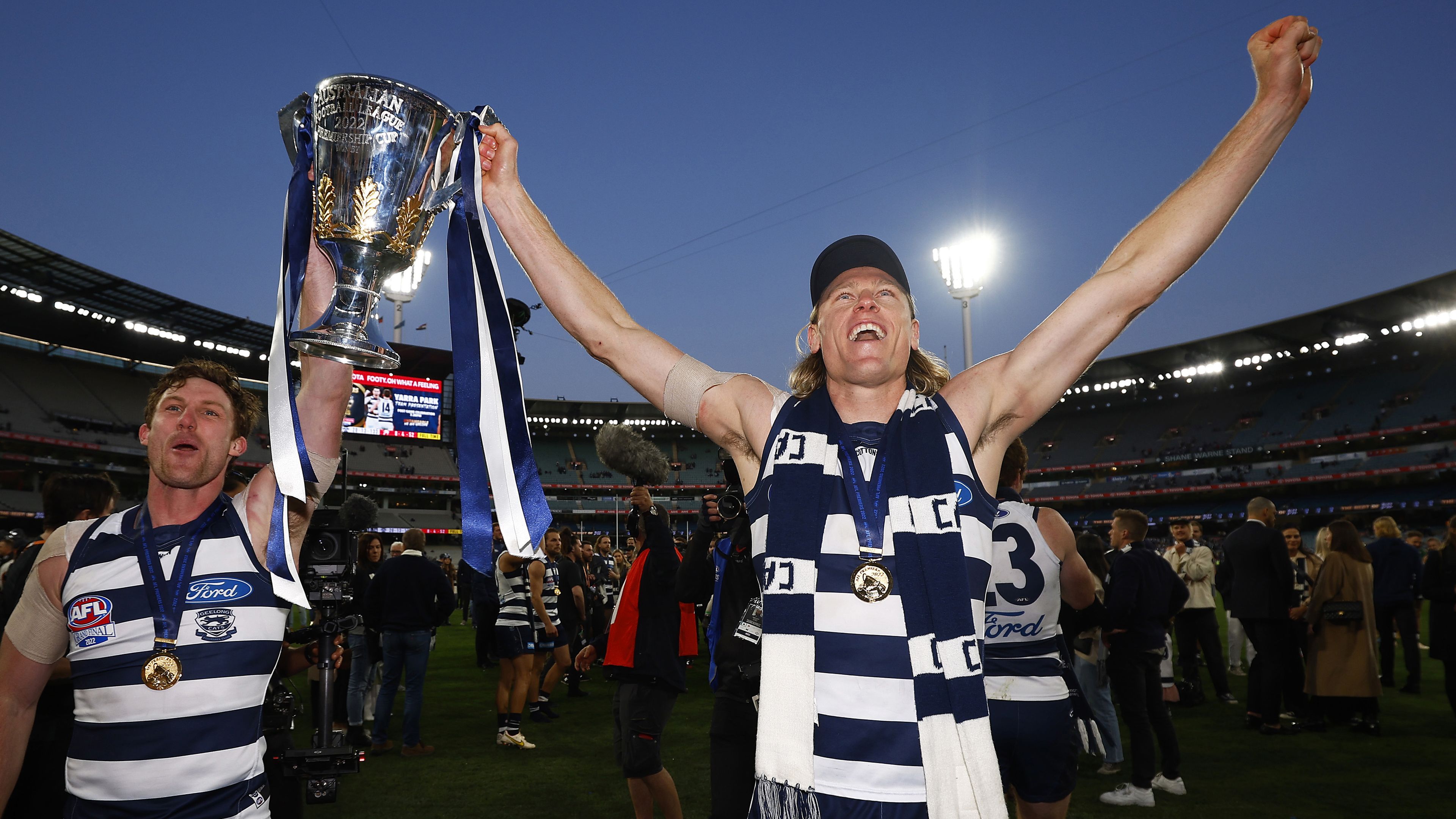 Cats coach Chris Scott says Blicavs is the team&#x27;s most critical player.