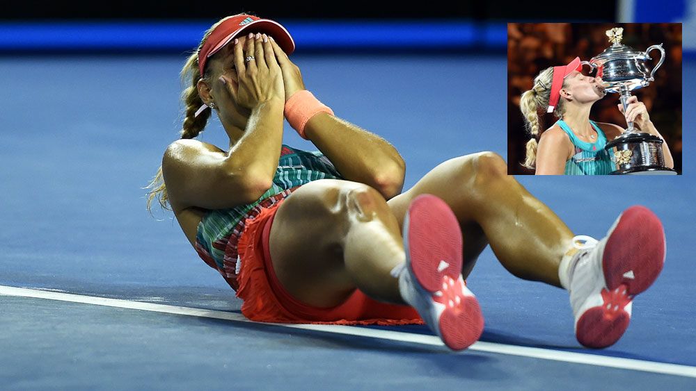 Kerber stuns Serena to win Australian Open