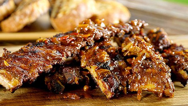 Julian Wu's Asado-style barbecued beef ribs