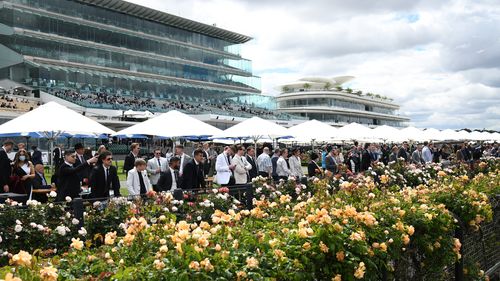 Victoria Derby Day at Flemington Racecourse