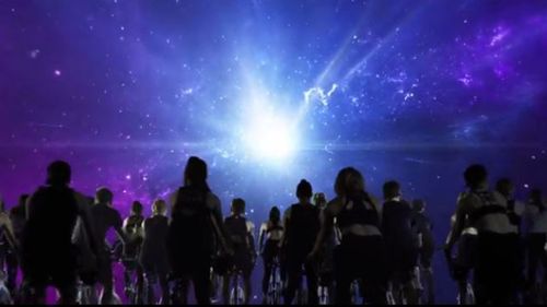 World-first IMAX spin class will allow indoor cyclists to pedal ‘through’ space and forests 
