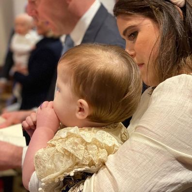 Princess Eugenie shares first look at August's Christening